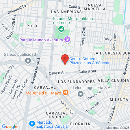 Consultorio radiológico Alvaro Delgado Morales map