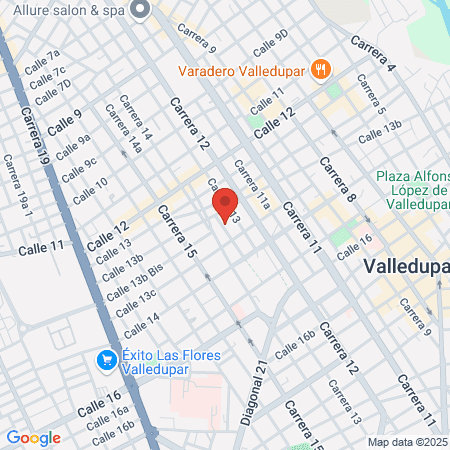 Dr. Saray Royero map