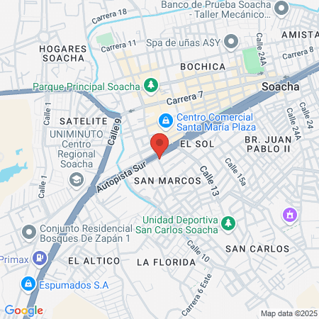 Dr Diego Alexander Hurtado P Odontología map