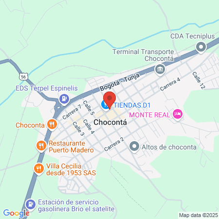 Maxdent Clínicas Odontológicas Sede El Inglés map