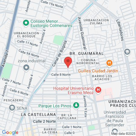 Dra.Merly García Prada map