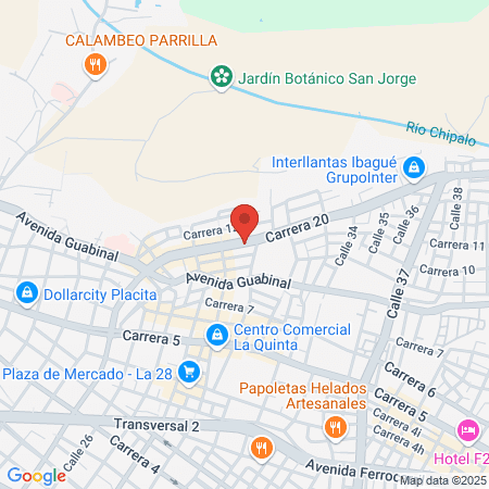 Odontología Estética Y Especializada U.Nacional map