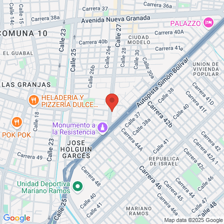 Dra.Luisa María Moreno Odontología Estética map