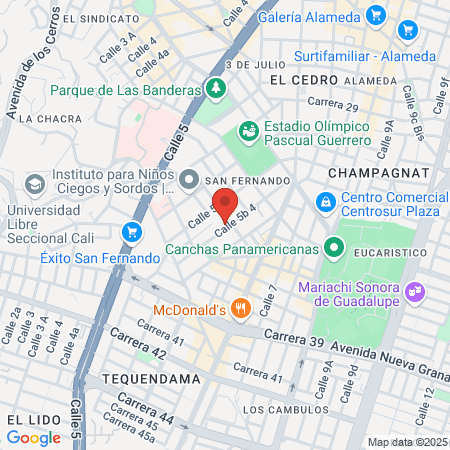Dra Diana Meneses Jamundí map