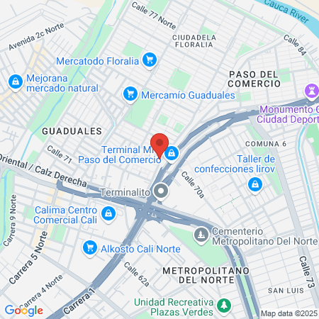 Dra Yamile Granada Odontologa map