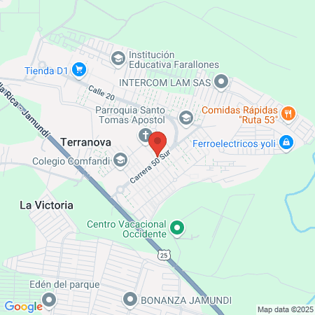 Odontología Integral Nida Ramirez O map