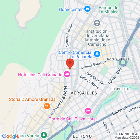 Dr Andres Perdomo map