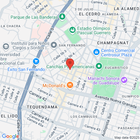 Dra. Ximena Canosa map