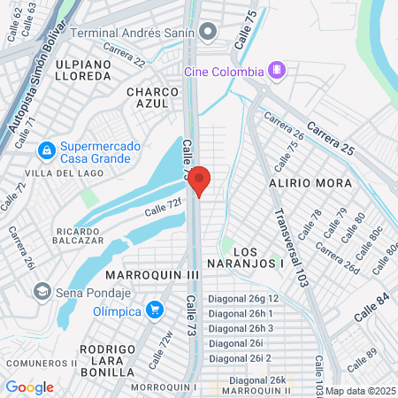 Odontología Hernán Castro map