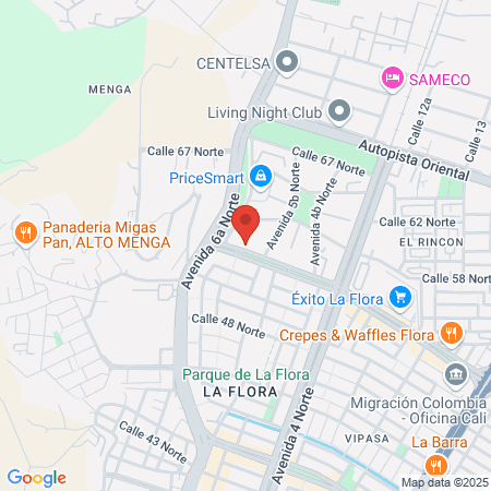 Vanessa Giraldo Aesthetic Dentistry map