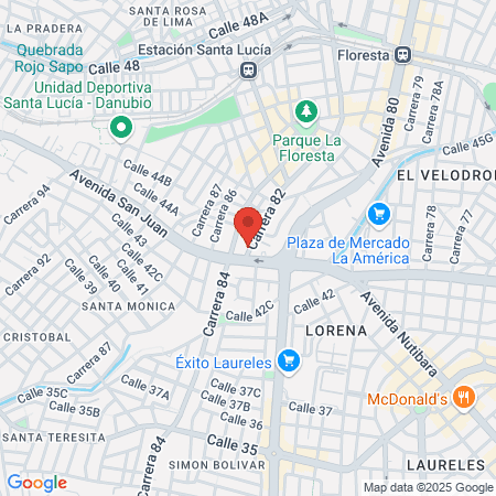 Hogar Geriatrico map