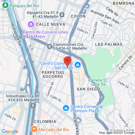Samein Almacentro map