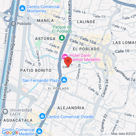 Dra. Sandra Arboleda map