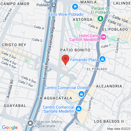 Dra Paola Pereira map