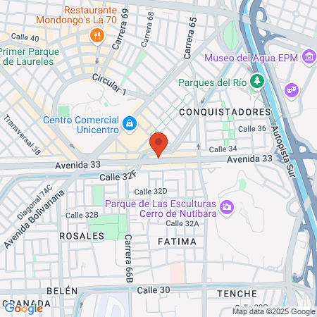Botero Sanin, Poblado map