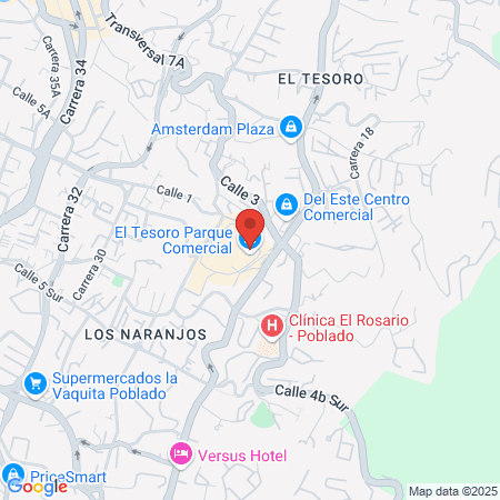 Ortoptica Central Especialistas Sura map