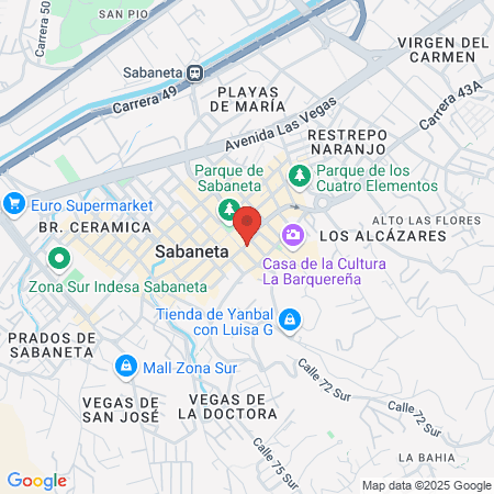 Dra. Alejandra Patiño D. Medicina Estética map