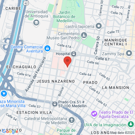 Dr Luis A Sánchez map