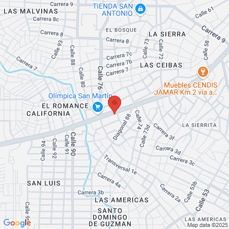 Dr. César Camargo map