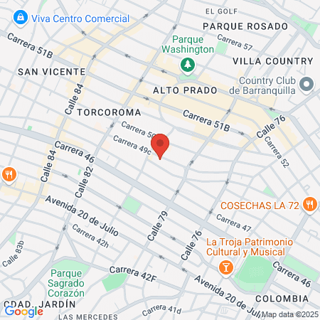 Internación Domiciliaria Barraza Ltda map