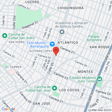 Urgencias Medicas Murillo map