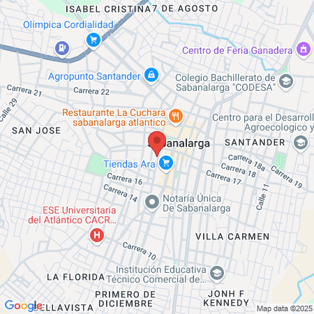 Centro Médico San Juan map
