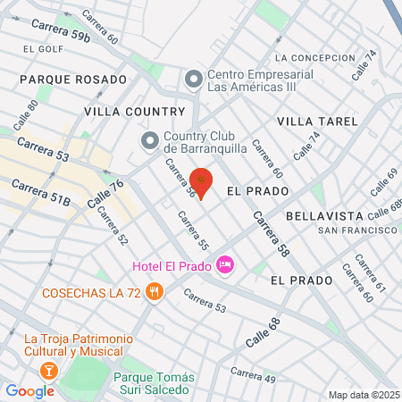 Gastrocaribe Ltda map