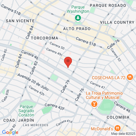 Dr Hernán Pájaro map