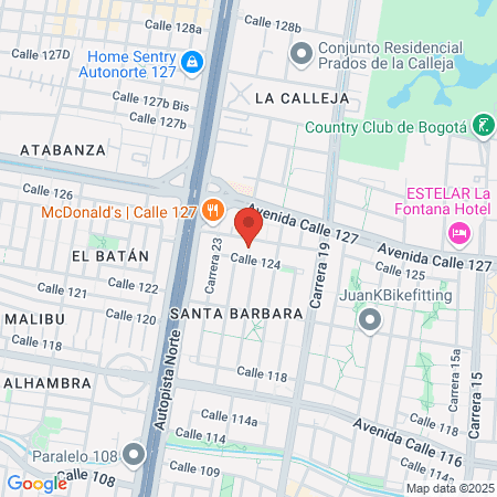 Médico Deportólogo Bogotá map