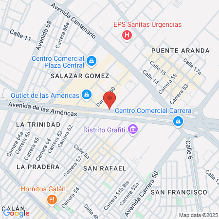 Hospital Fontibón E S E map