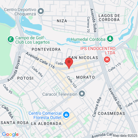 Cayre Pontevedra map