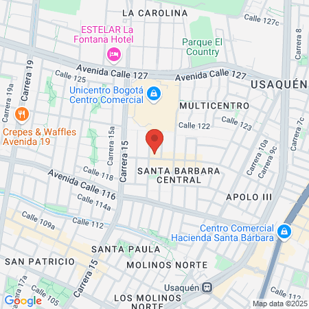 Crc Profesionales De La Salud Villa Mayor Sas map