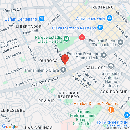 Dra Liliana Carolina Mancipe Médico Fisiatra Rehabilitador map