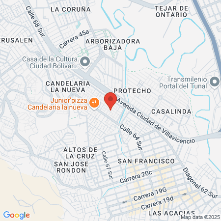 Psq Sede Candelaria map