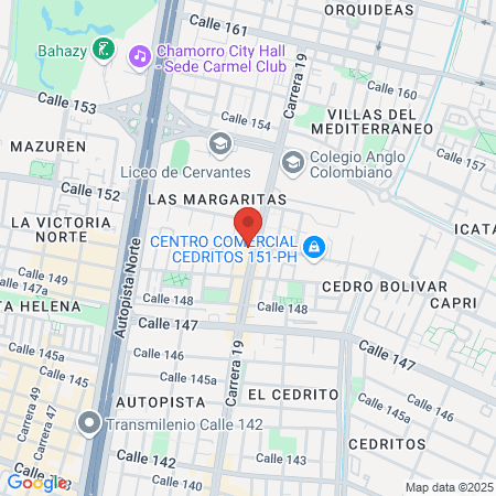 Doctor Fernando Lozano map