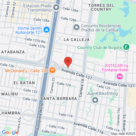 Ecobaby de Colombia map