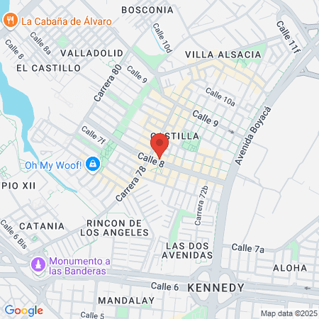 ADELHAIDE VALDERRAMA RONDE map