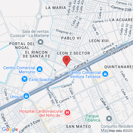 Centro Optico Bahamas map