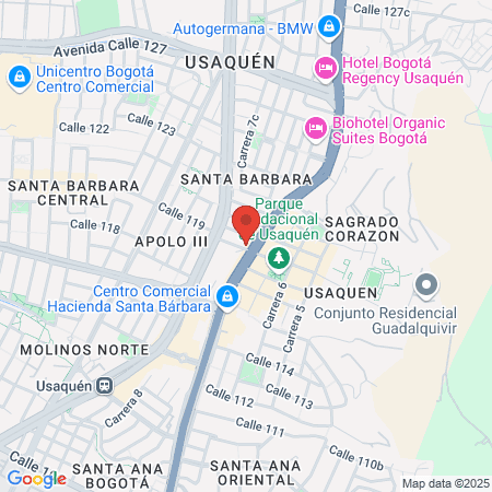 Ortopedica Latina map