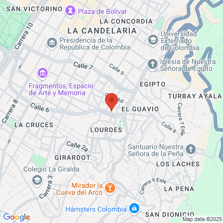 Altos Del Bosque map