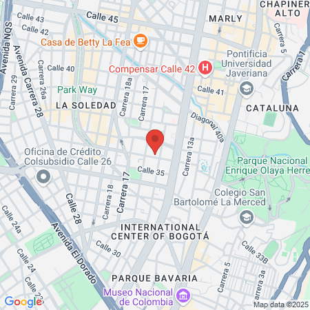 Clinica Veterinaria Pet Food Sanas map
