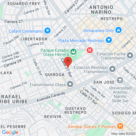 I Exámenes Médicos Para La Licencia De Conducir | Centro De Reconocimiento De Conductores | Chapinero map