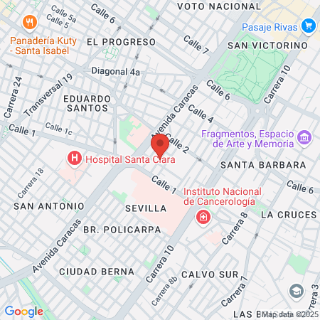 Hogar Geriatrico Gotitas De Amor map