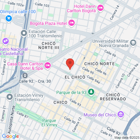 Teusaquillo Bogota map