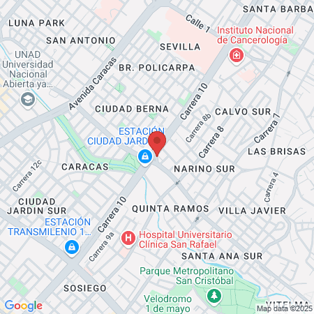 Consultorio San Gregorio map