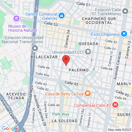 Julio Enrique Ospina Lugo map