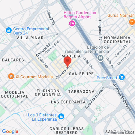 Sandra Santana Cirugía Plástica map