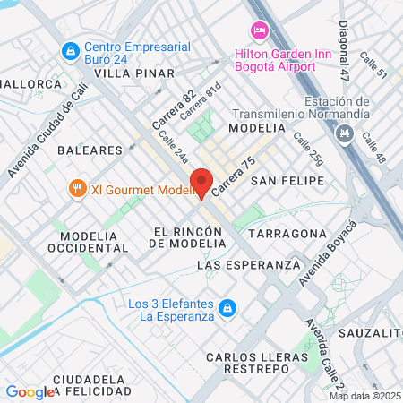 Pontificio Del Buen Pastor map