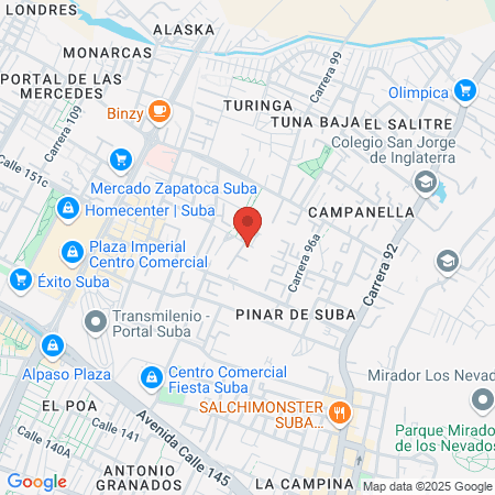 Centro De Investigación Clínica Uniendo map