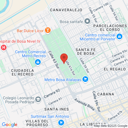 Doctora Blanca Bonilla map